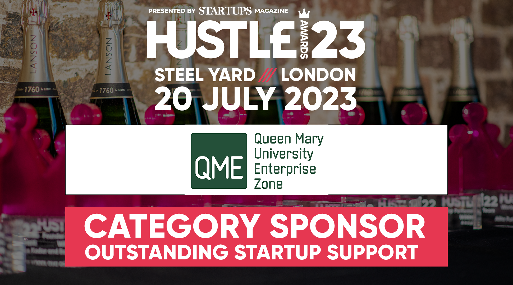 QME Announces 2023 Hustle Awards Sponsorship!